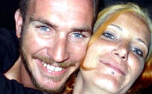 Luke Lahiff and his fiance Candy Rosin. Luke Lahiff and his fiance Candy Rosin.